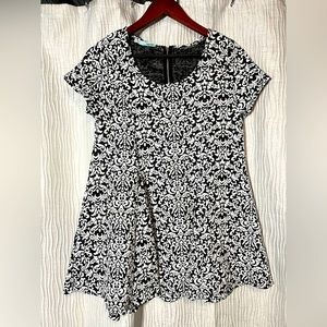 Short dress / long top
